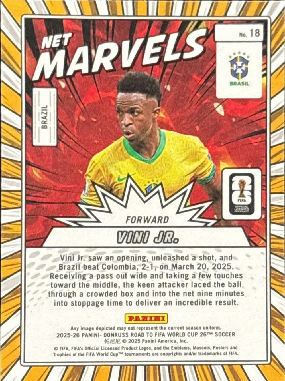 Panini vibrant donruss